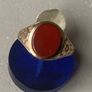 New 9ct Gold Cornelian Stone Ring. You Wont Beat This Price For The Same Ring. Image 4