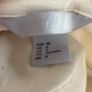 H and M Ivory Blouse with ruffle and tie ribbon - size 10 Image 5