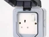 Single Switched Outdoor Socket