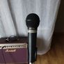 Marshal Amp AS50, with mic leads and stands. Image 5