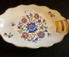 Vintage Carlton Ware oval cake serving platter