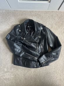 Zara leather jacket