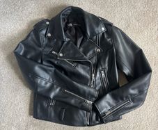 Zara leather jacket