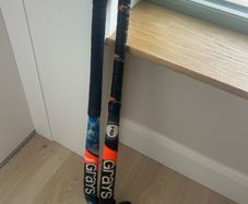 hockey sticks