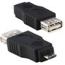 New USB A Female To Micro USB B Male Adapter Connector Changer Converter #199 Image 2