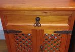 Beautiful wooden locker