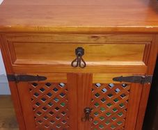 Beautiful wooden locker