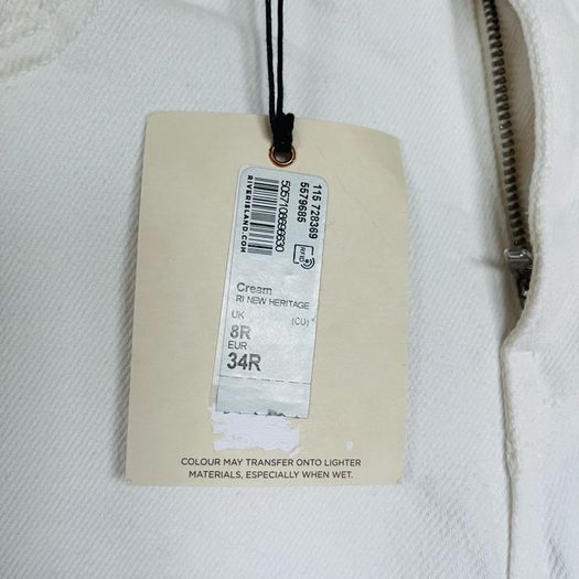 Cream jeans by River Island