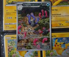 Wugtrio ! Illustration Rare ! from Paldean Fates Set ! 2024 ! Pokemon Card !