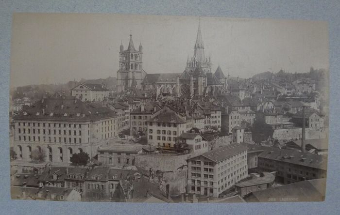 Victorian Photograph Album Photo Card Album  Antique Cabinet Card Photographs Photos ITALIA 21 Page 42 Photos