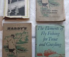 Vintage fishing  books