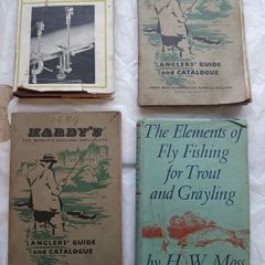 Vintage fishing  books