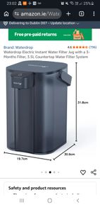 Water filter jug