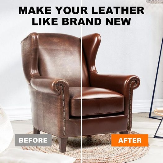 STARTSO WORLD 200ml Leather Recolouring Balm with 100mlLeather Conditioner, Gray Leather Repair Kit for Furniture, Leather Scratch Remover,Leather Colour Restorer for Couches, Car Seats