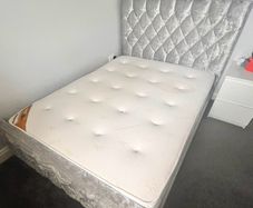 Double Bed & Mattress