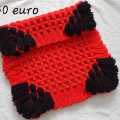 Beautiful handmade baby reversible blankets