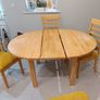 Extendable Table and 4 Chairs Image 5