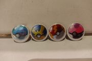 Pokemon Pokeball Magnets