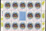 1989 Ireland Christmas Commemorative Stamp Sheetlet Mint Never Hinged (MNH)