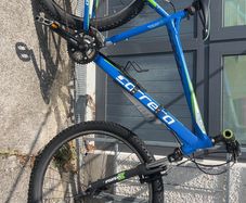 Blue Carrera valour mountain bike