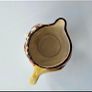 Vintage character 'Price Bros' face jug mid century ceramic pottery jester clown Toby pitcher Image 8