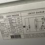 Belling chest freezer Image 4