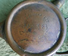 Rare Jos. Lucas Ltd. Banjo Motor Oiler No. 38, Heavy Brass, 1910-1920, Britain