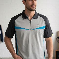 Prince Tennis / Golf Quarter Zip Performance Polo
