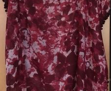 Ladies Wine Coloured Scarf