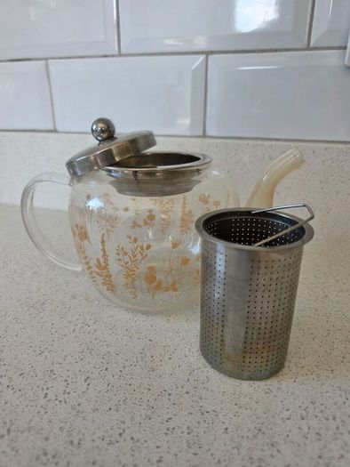 Glass Teapot with Infuser