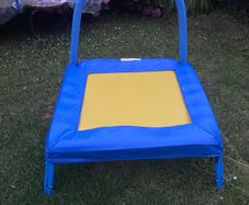 first trampoline