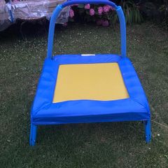 first trampoline