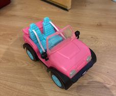 barbie car