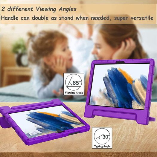 For Samsung Galaxy Tab A9 Plus X210 Kids Case Shockproof Cover With Stand - Purple