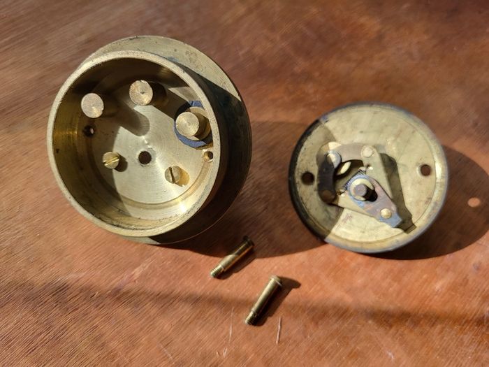 Vintage Brass Thomson-Bennett Magneto Ignition Switch (Pre-War / 1910s-1920s