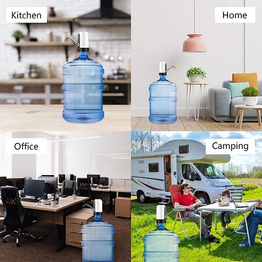 Water Bottle Pump Electric Portable USB Charging 5 Gallon Water Dispenser for Kitchen Home Office Camping (FREE POSTAGE)