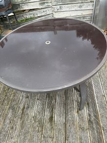 Garden table and chairs