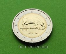 Latvia 2016 year Uncirculated 2 Euro coin.