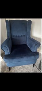 Navy Armchair