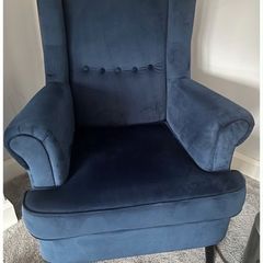 Navy Armchair
