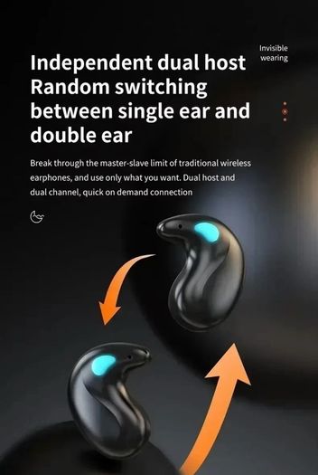 Sleep Earbuds Wireless Headphones Bluetooth 5.3 Noise Reduction Sports