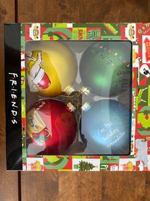 Friends glass bauble