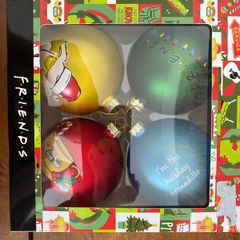 Friends glass bauble