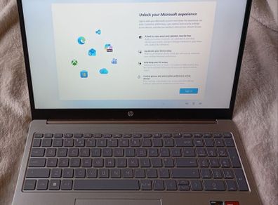 HP 15.6" laptop in perfect condition