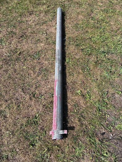 Vintage galvanised downpipe