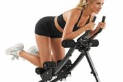 Heavy Duty Abdominal Training Machine Carbon Steel AB Trainer 200kg Capacity