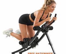 Heavy Duty Abdominal Training Machine Carbon Steel AB Trainer 200kg Capacity