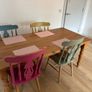 Five wooden chairs Free! Collection only Image 3
