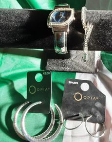 selection of costume jewellery, multiple