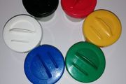 6 Non-Spill Paint Pots &amp; Palette with 6 Lift Out Tubs